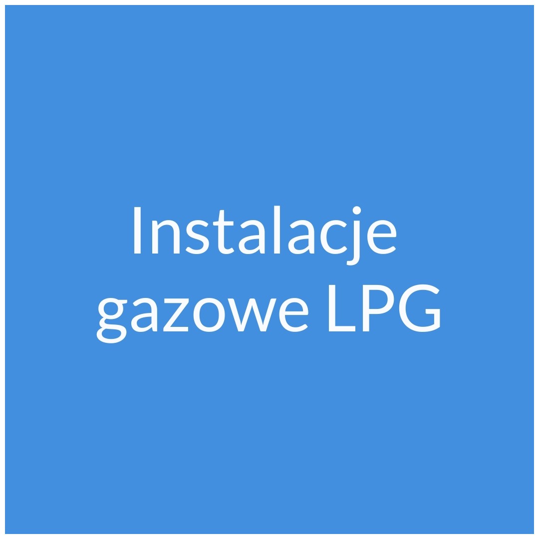 instalacje gazowe lpg